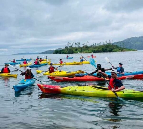 Lake kivu Monkey Island visit